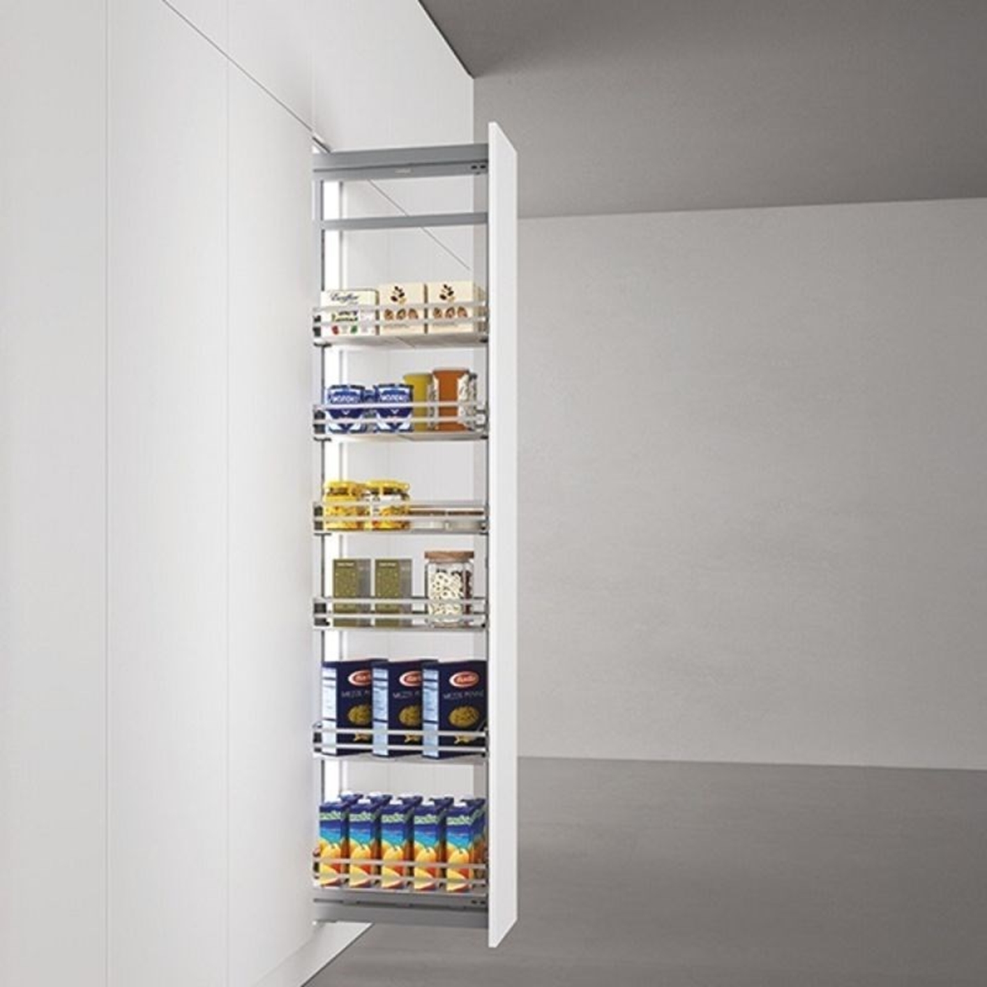 Tủ đồ khô cánh kéo Dolce 400mm Hafele 548.65.005