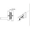 Ray bi giảm chấn 250mm Hafele 494.02.060