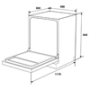 Máy rửa chén độc lập Hafele HDW-F6031G 535.29.651