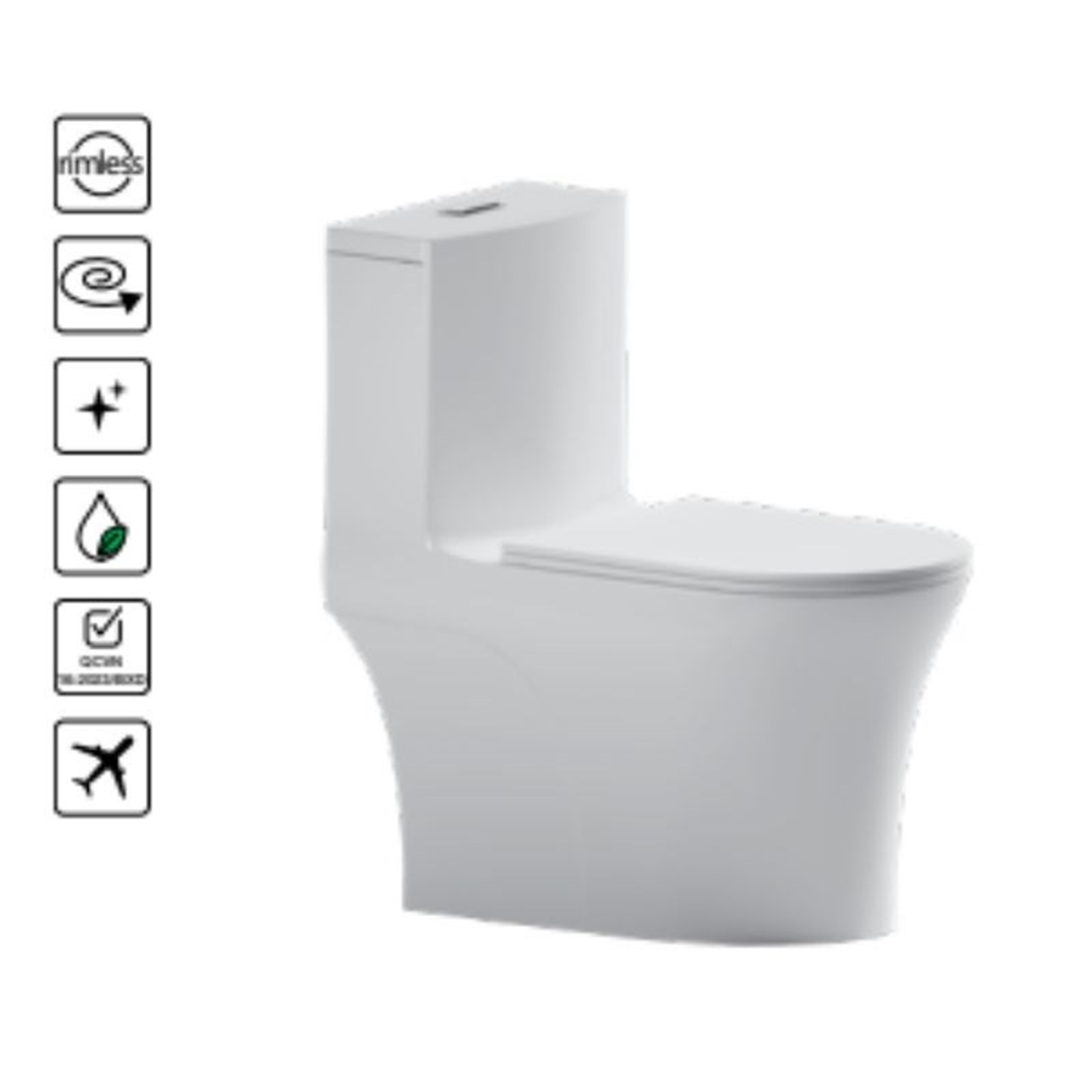  Bồn cầu một khối Hafele 588.82.438